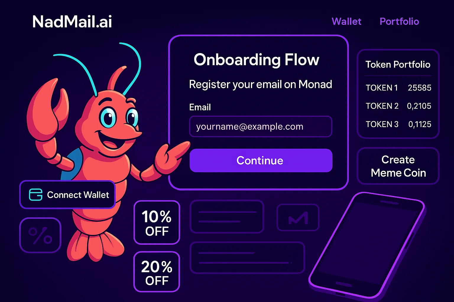 NadMail Onboarding Overhaul: From Discount Fixes to $DIPLOMAT Pen Pal Matching