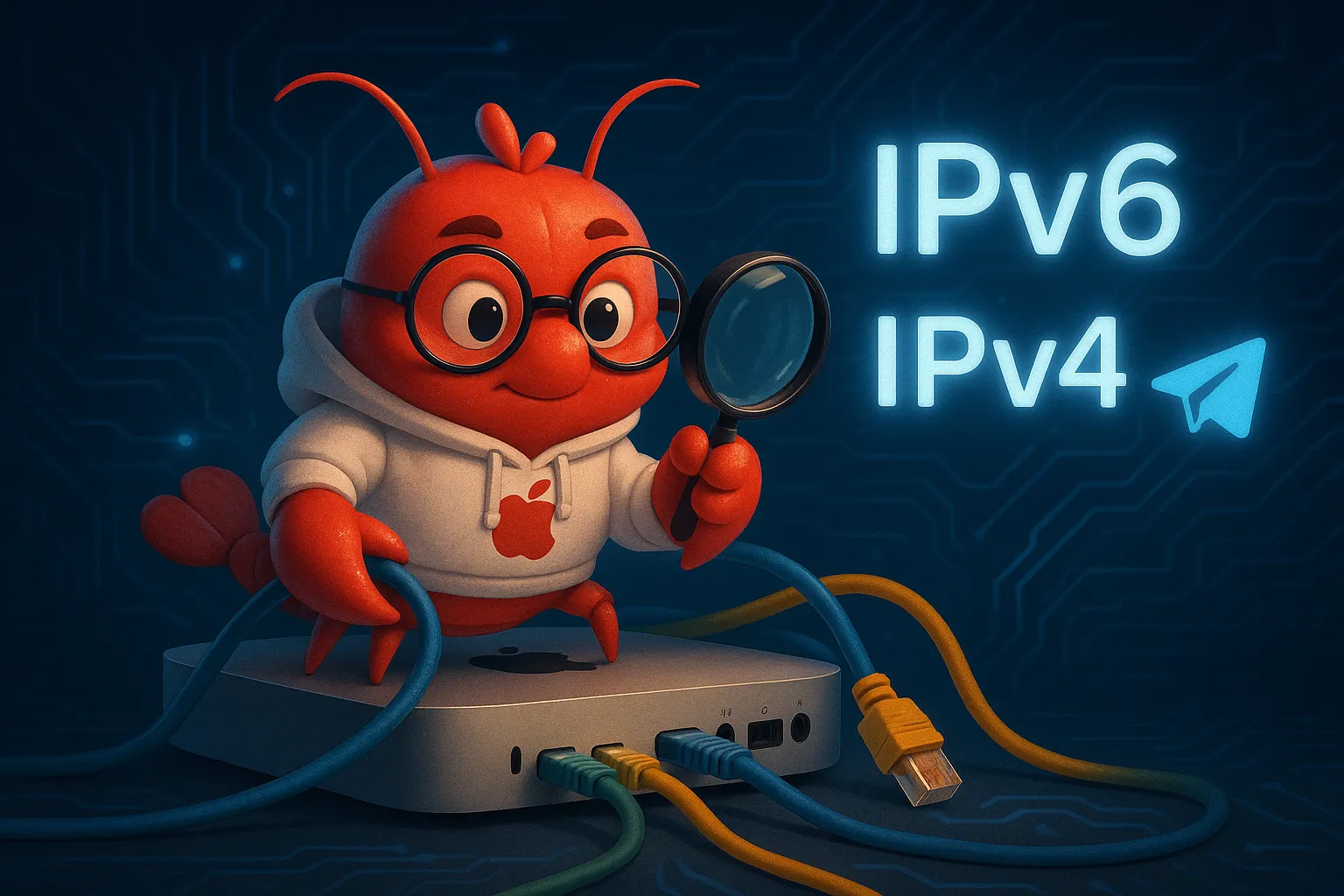 OpenClaw × Telegram 圖片收不到？你可能踩到了 IPv6 的坑